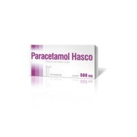 Paracetamol Hasco, 500 mg, czopki, 10 sztuk