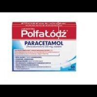 Paracetamol Polfa-Łódź, 500 mg, tabletki, 50 tabletek