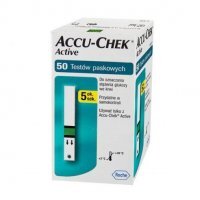 Paski Accu-Chek ACTIVE, 50 sztuk