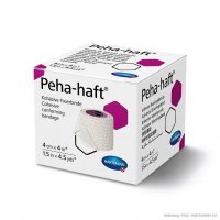 Peha-haft, opaska podtrzymująca, latexfree, 4 m x 4 cm, 1 sztuka