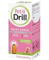 Petit Drill, syrop na suchy kaszel dla dzieci, 125 ml