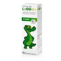 Pharmabest LoGGic+, krople doustne, od urodzenia, 7 ml