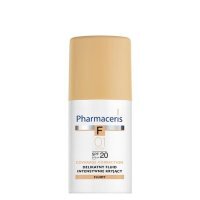 Pharmaceris F, delikatny fluid intensywnie kryjący, Ivory 01, SPF 20, 30 ml