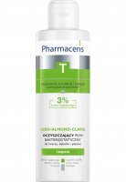 Pharmaceris T Sebo-Almond-Claris, oczyszczający płyn bakteriostatyczny, 3% kwasu migdałowego, 190 ml
