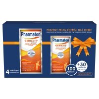 Pharmaton Geriavit, tabletki, 100 tabletek + Pharmaton Geriavit, tabletki, 30 tabletek