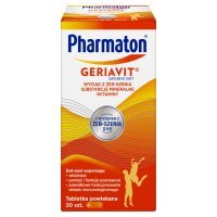 Pharmaton Geriavit, tabletki powlekane, 30 tabletek