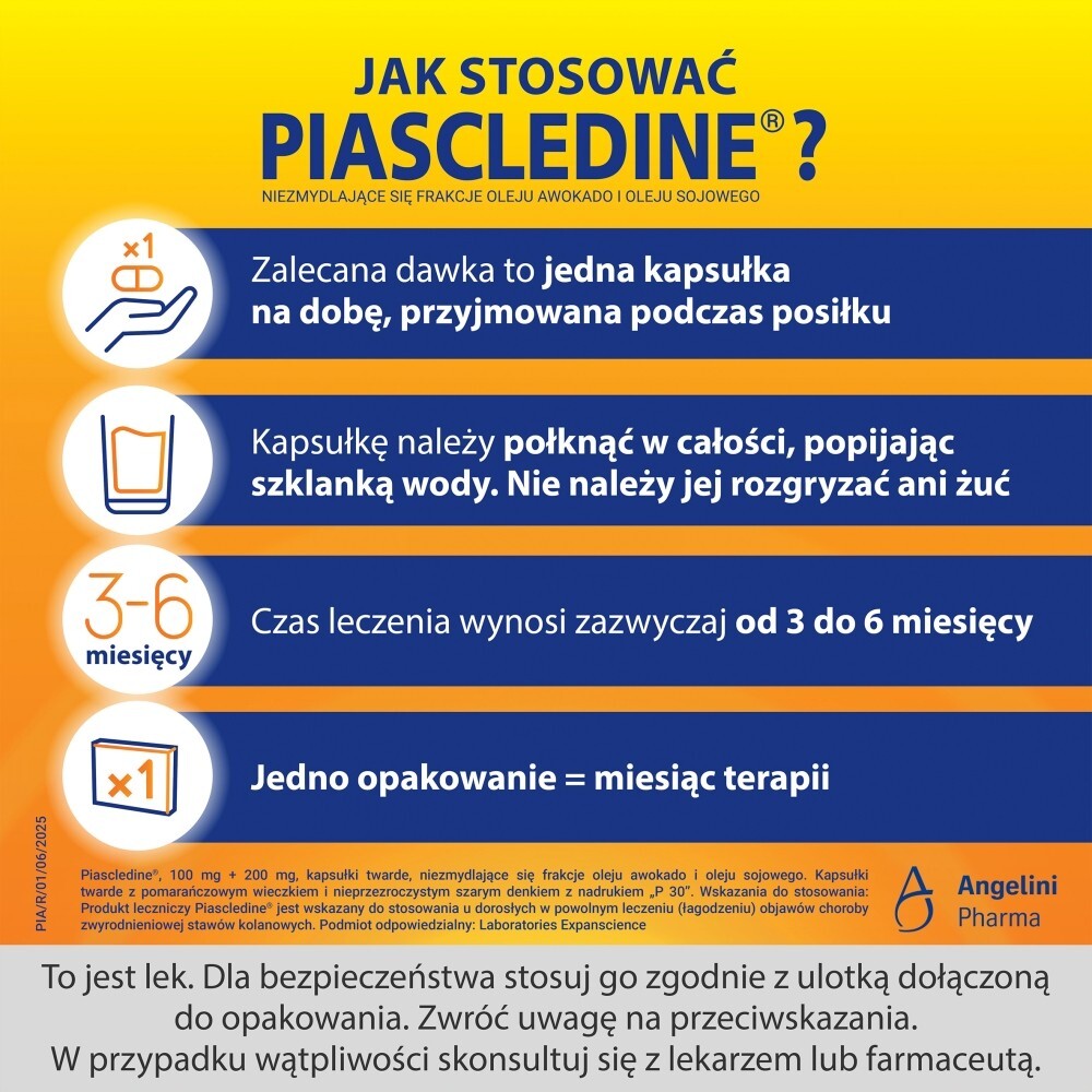 Piascledine, 30 kapsułek
