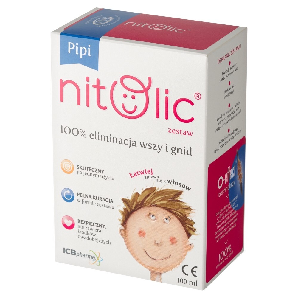 Pipi Nitolic do eliminacji wszy i gnid,100 ml