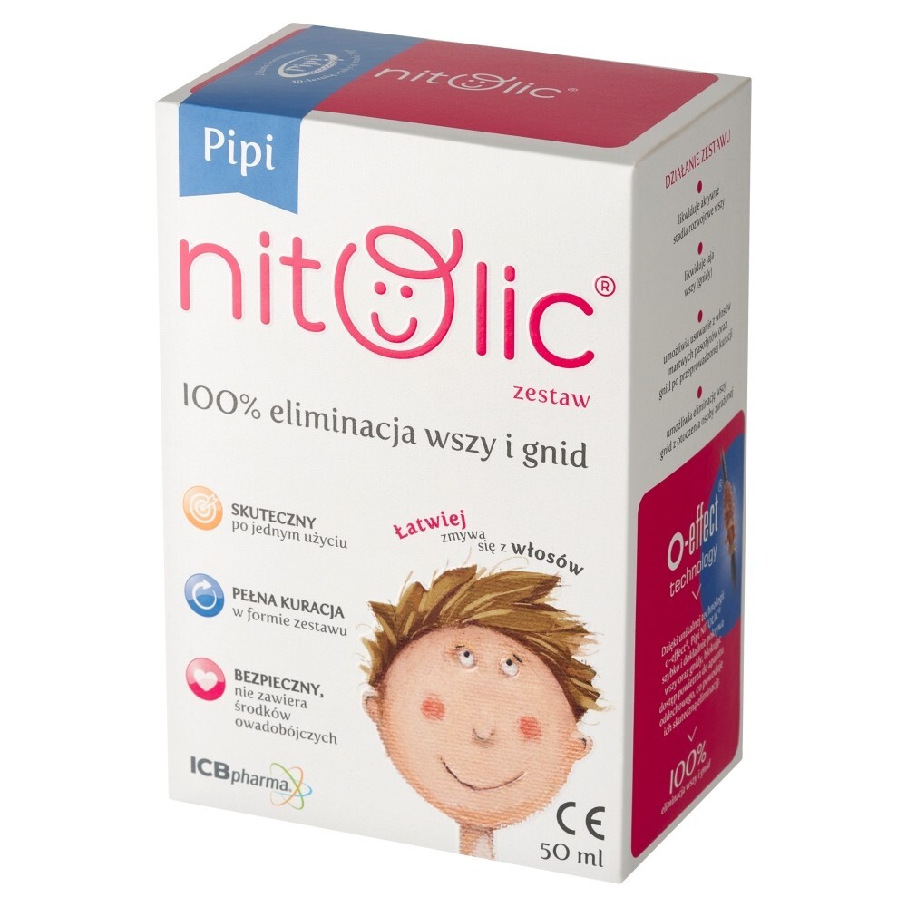 Pipi Nitolic do eliminacji wszy i gnid 50 ml