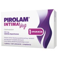 Pirolam Intima Vag, 500 mg, tabletka dopochwowa, 1 tabletka
