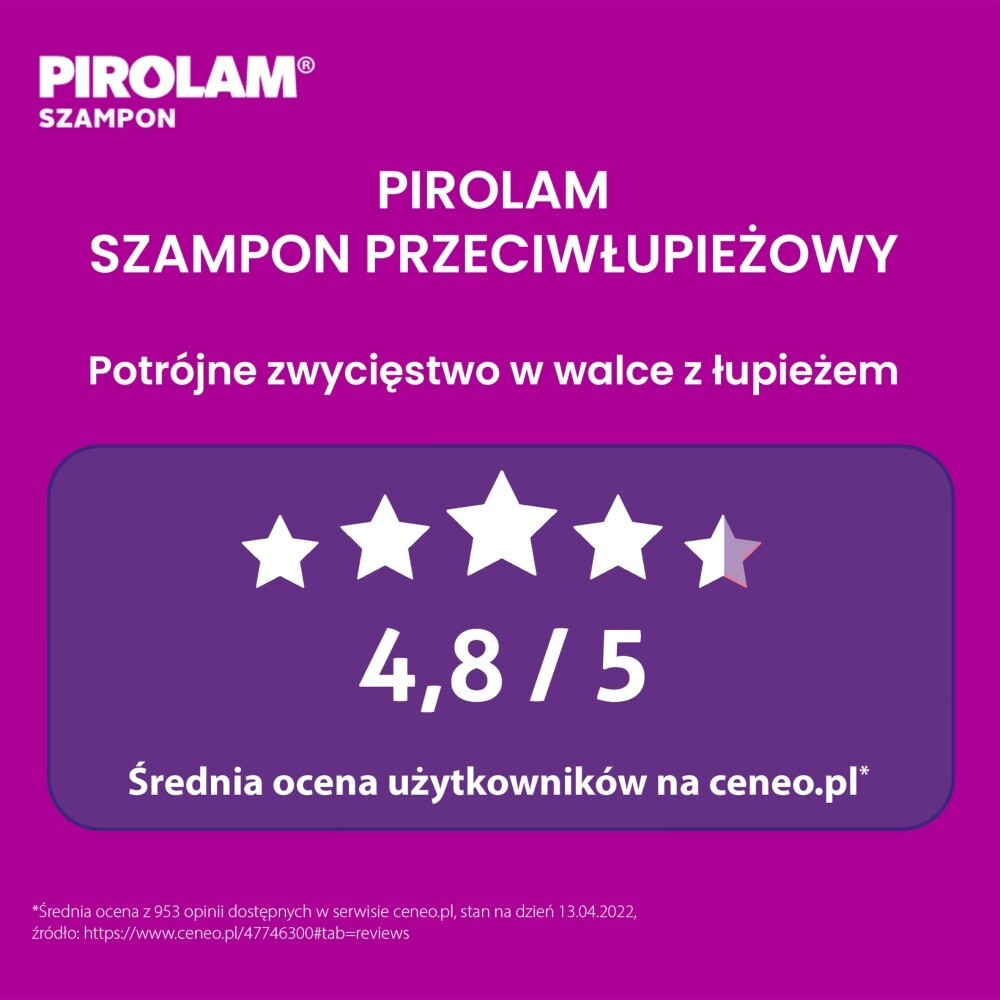 Pirolam, szampon, 150 ml