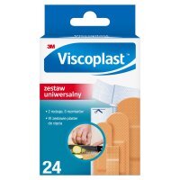 Plastry Viscoplast Zestaw Uniwersalny, 24 sztuki
