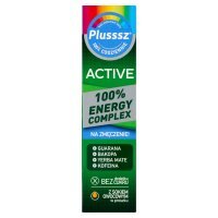 Plusssz Active 100% Energy Complex, tabletki musujące, 20 tabletek