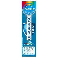 Plusssz Odporność Senior 100% Complex, tabletki musujące, 20 tabletek