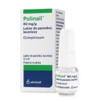 Polinail, 80 mg/g, 3,3 ml lakier do paznokci