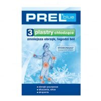 PREL BLUE Plaster chlodzacy 3 szt.