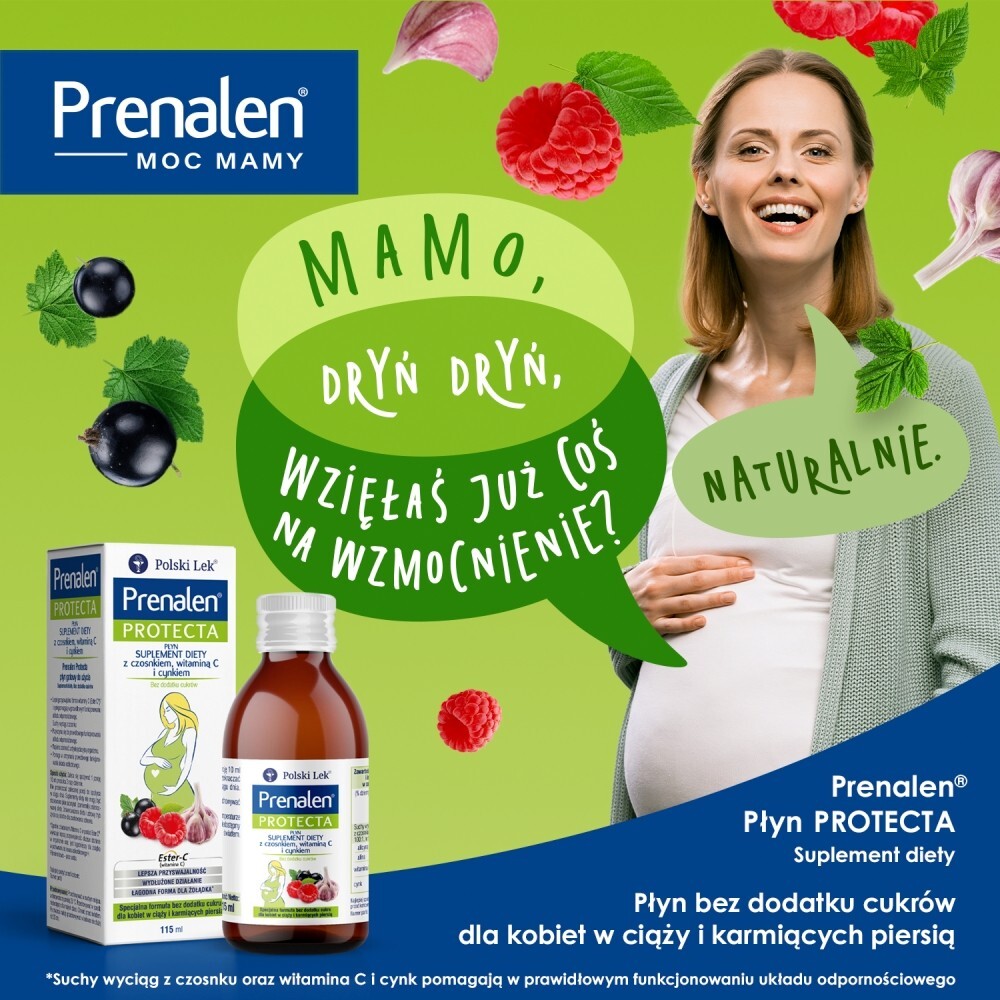 Prenalen bez dodatku cukrów, płyn, 115 ml