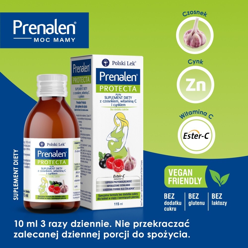 Prenalen bez dodatku cukrów, płyn, 115 ml