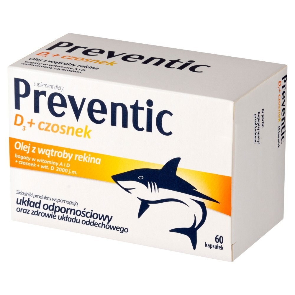 Preventic D3 Suplement diety 60 sztuk