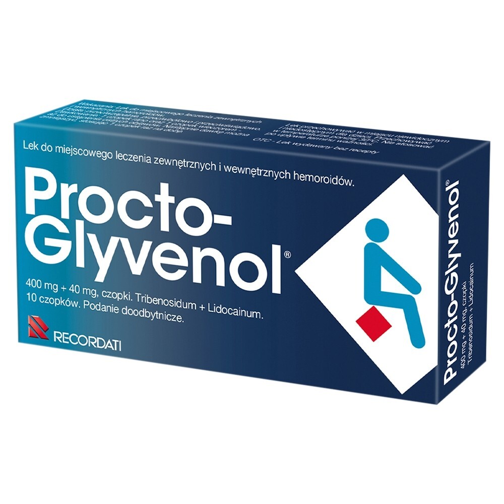 Procto-Glyvenol, 10 czopków