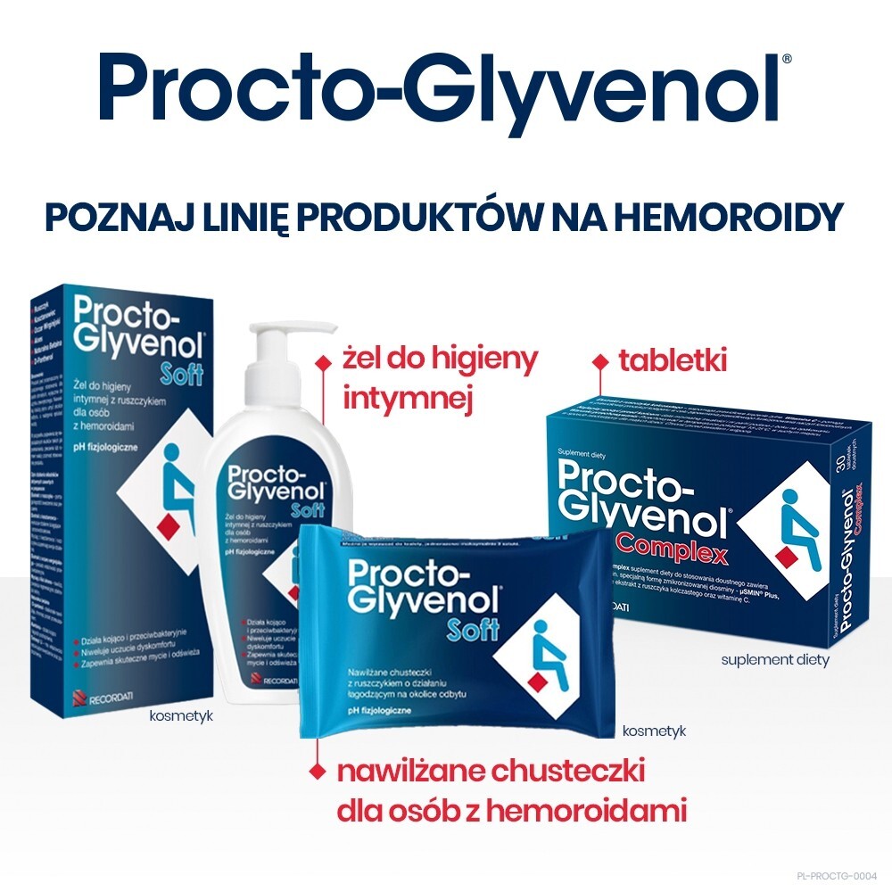 Procto-Glyvenol, 10 czopków