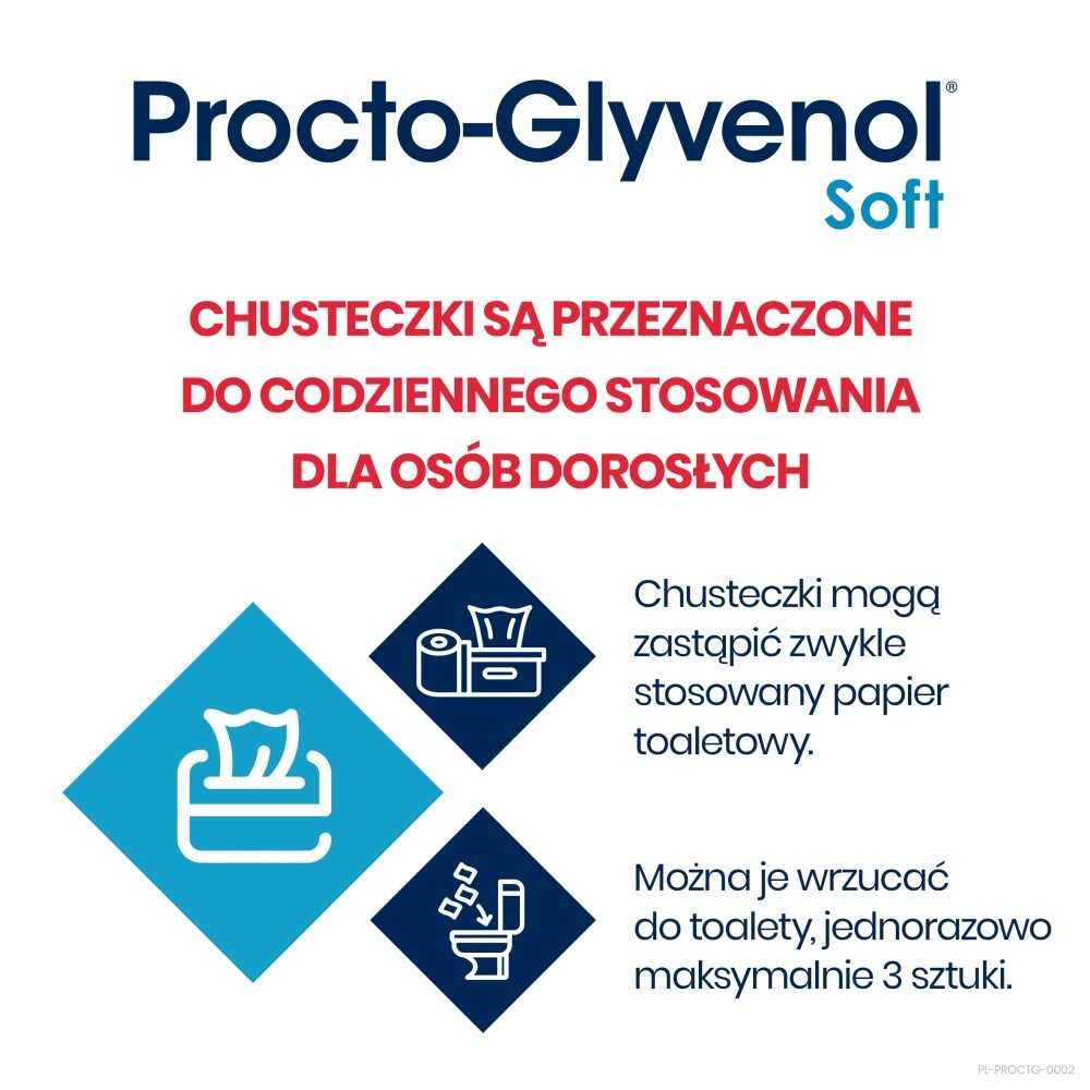 Procto-Glyvenol chusteczki, 30 sztuk