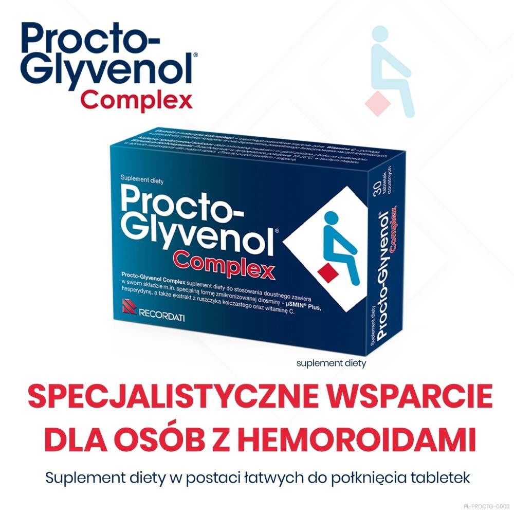 Procto-Glyvenol Complex, tabletki, 30 tabletek