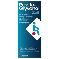 Procto-Glyvenol Soft, żel do higieny intymnej z ruszczykiem dla osób z hemoroidami, 180 ml