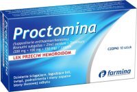 Proctomina, czopki, 10 sztuk