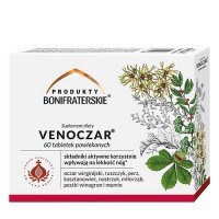 Produkty Bonifraterskie, Venoczar, tabletki powlekane, 60 tabletek