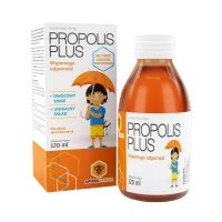 Propolis Plus, dla dzieci od 3 roku życia, syrop, 120 ml