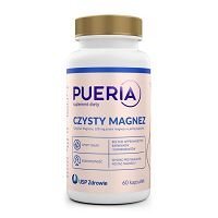 Pueria Czysty Magnez 100 mg, 60 kapsułek
