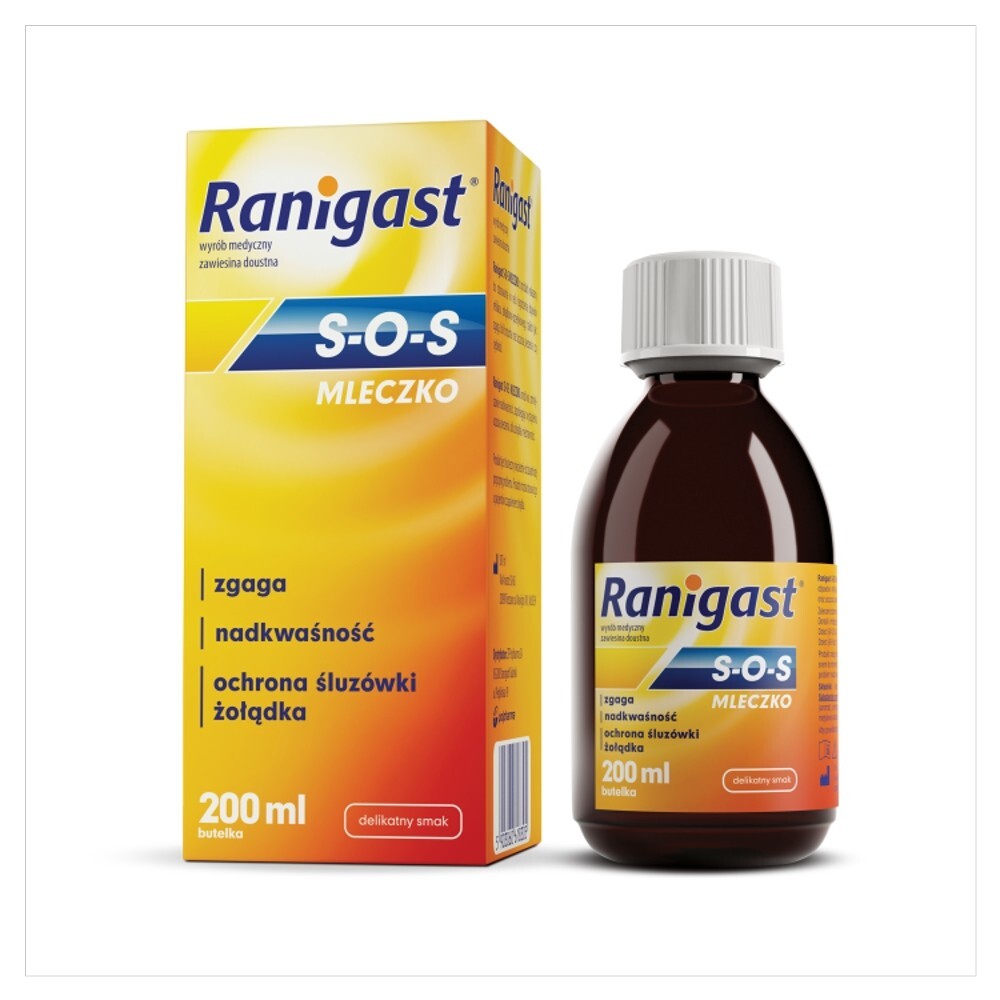 Ranigast S-O-S Mleczko 200 ml