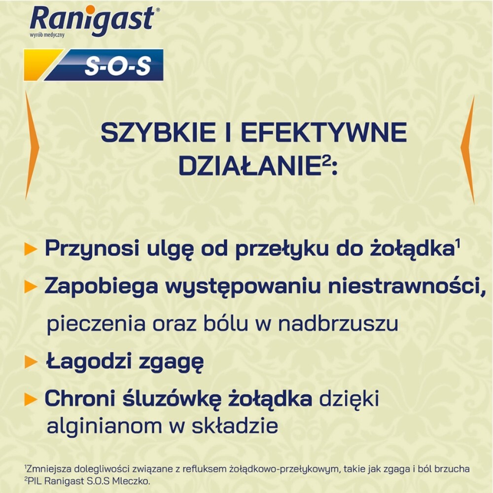 Ranigast S-O-S Mleczko 200 ml