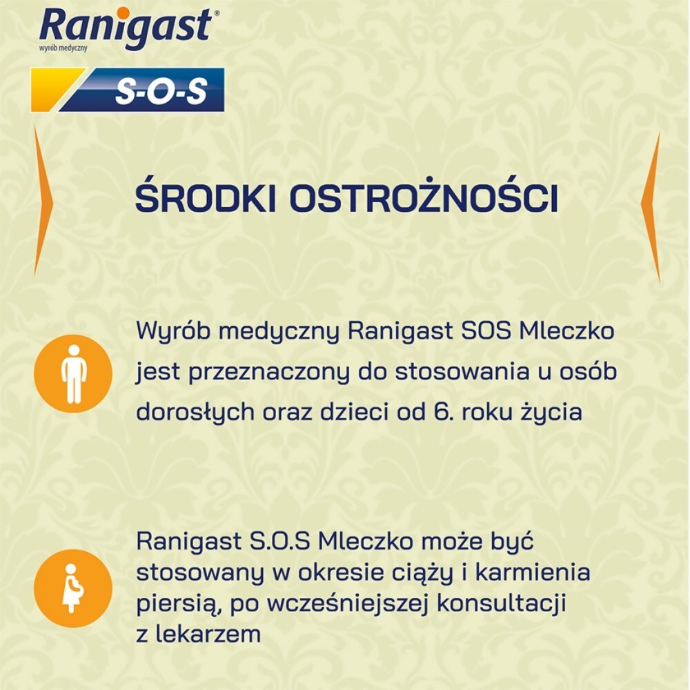 Ranigast S-O-S Mleczko 200 ml