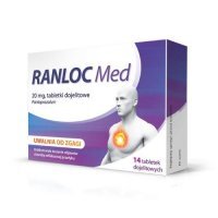 Ranloc Med 20 mg, 14 tabletek dojelitowych