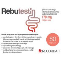 Rebutestin, 170 mg maślanu sodu, kapsułki, 60 kapsułek