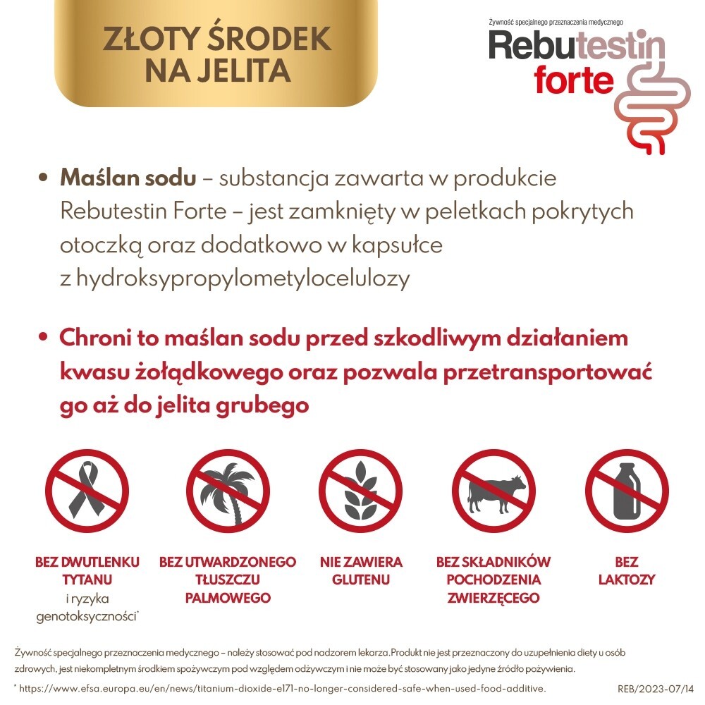 Rebutestin Forte, 60 kapsułek