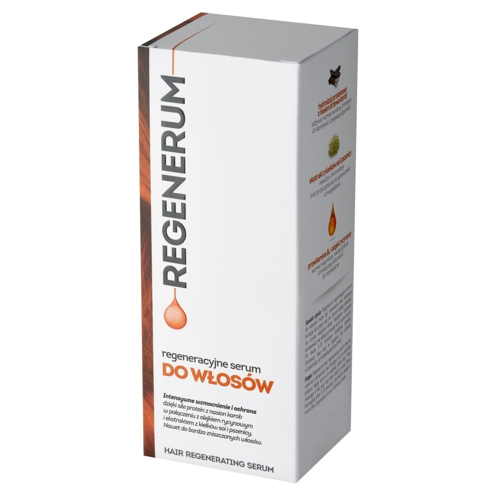 Regenerum, regeneracyjne serum do włosów, 125 ml