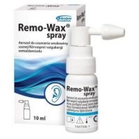 Remo-Wax spray, aerozol do usuwania woskowiny usznej, 10 ml