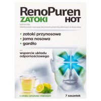 RenoPuren Zatoki Hot Suplement diety 7 sztuk