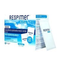 Respimer Netiflow, saszetki do płukania nosa i zatok, 30 saszetek