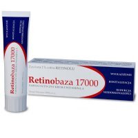Retinobaza 17000, farmaceutyczny krem z witaminą A, 30 g