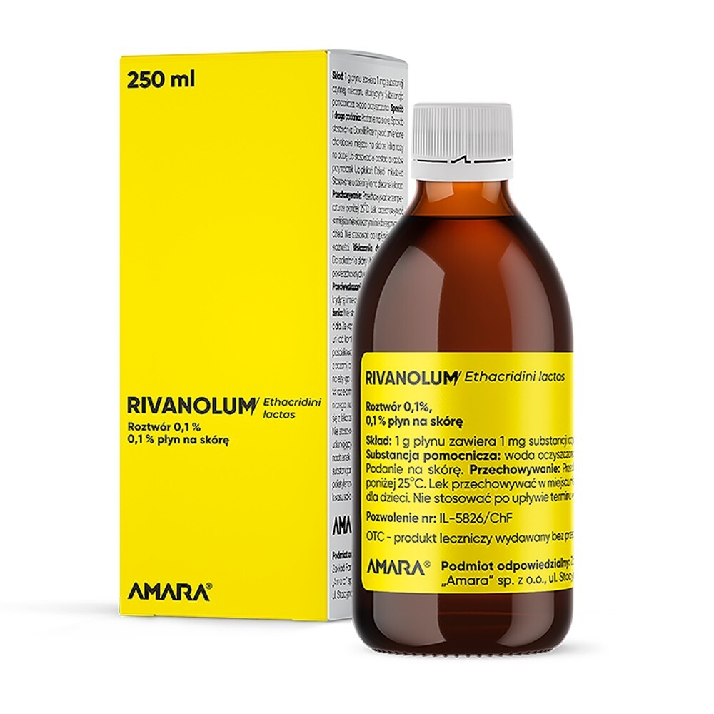 Rivanolum roztwór 0.1%, (Amara) 250 ml