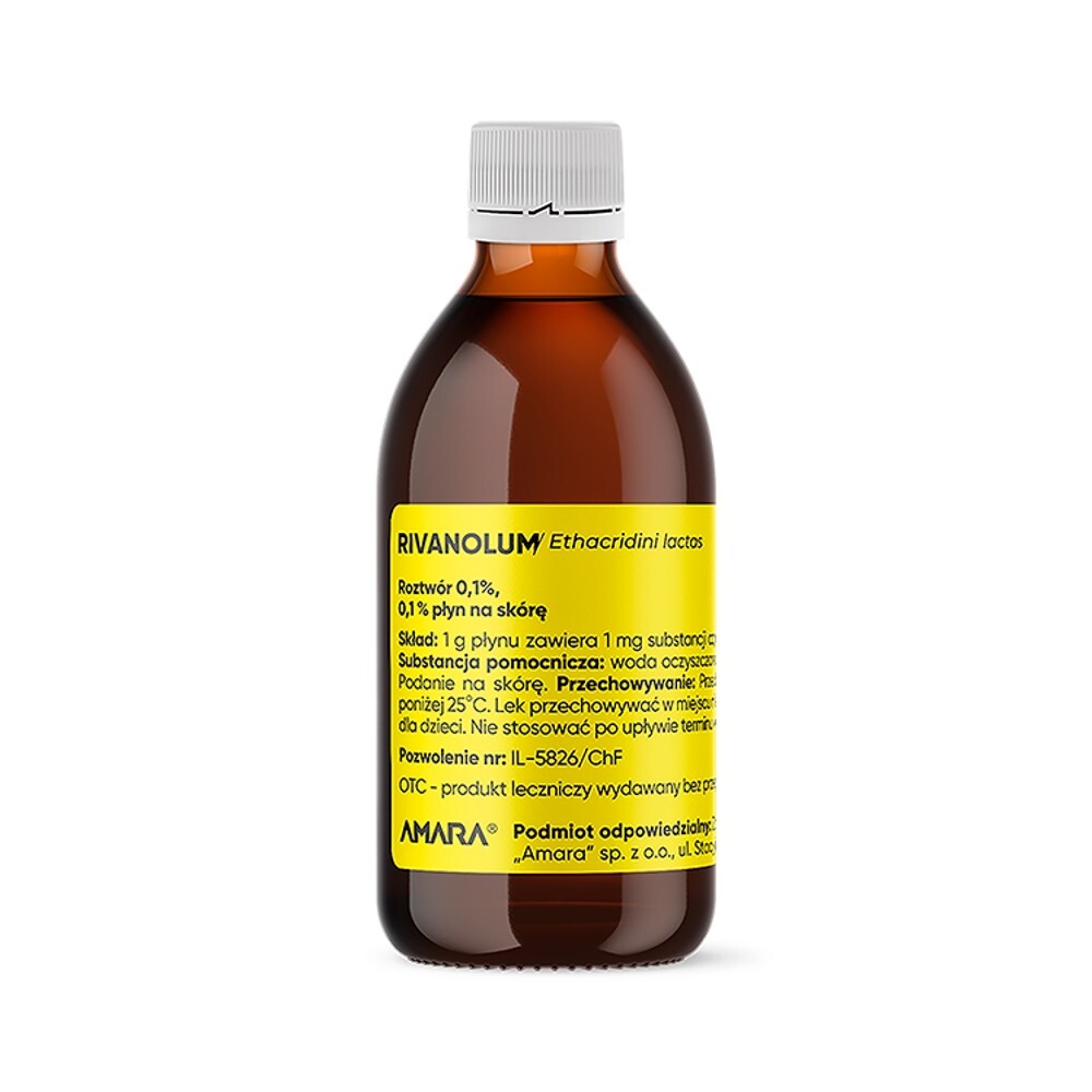 Rivanolum roztwór 0.1%, (Amara) 250 ml