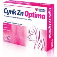 Rodzina Zdrowia, Cynk Zn Optima, 30 tabletek