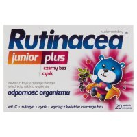 Rutinacea junior plus, tabletki do ssania, 20 tabletek