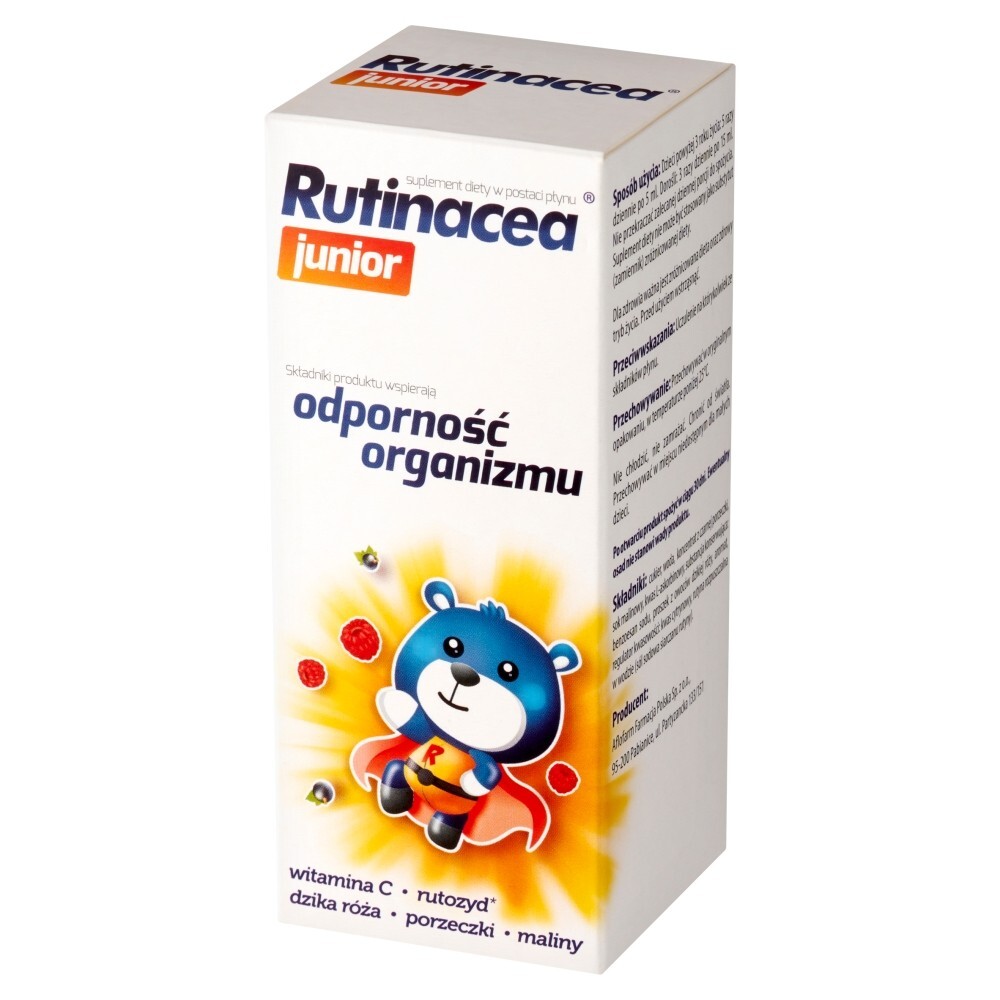 Rutinacea junior Suplement diety w postaci płynu 100 ml