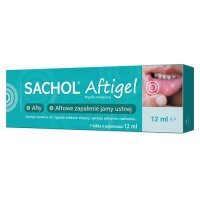 Sachol Aftigel, żel, tubka, 12 ml