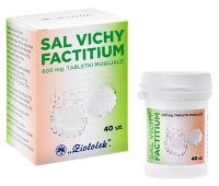 Sal Vichy factitium, 40 tabletek musujących